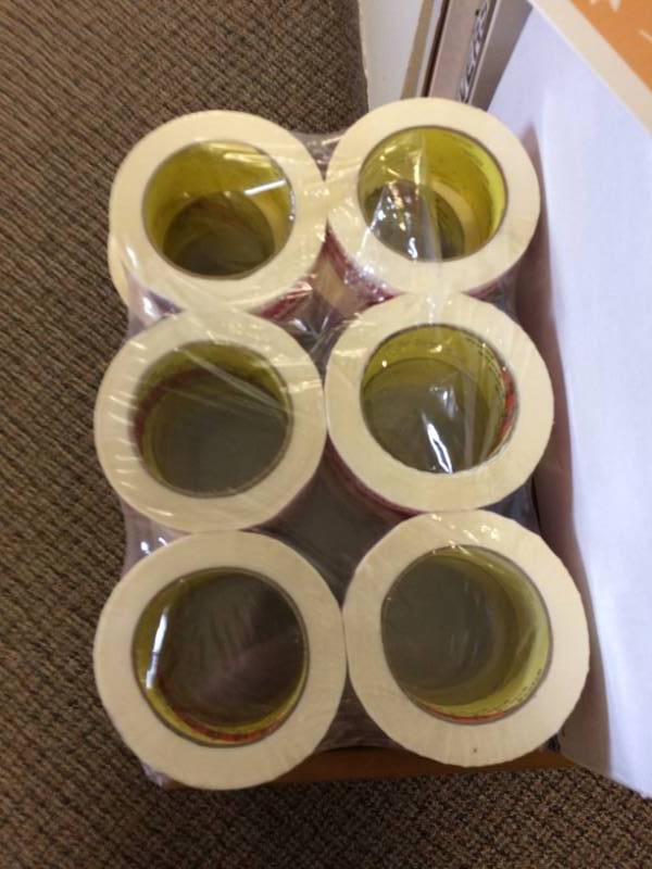 lot 73 image: Fragile Shipping Tape Lot (18) Rolls - New