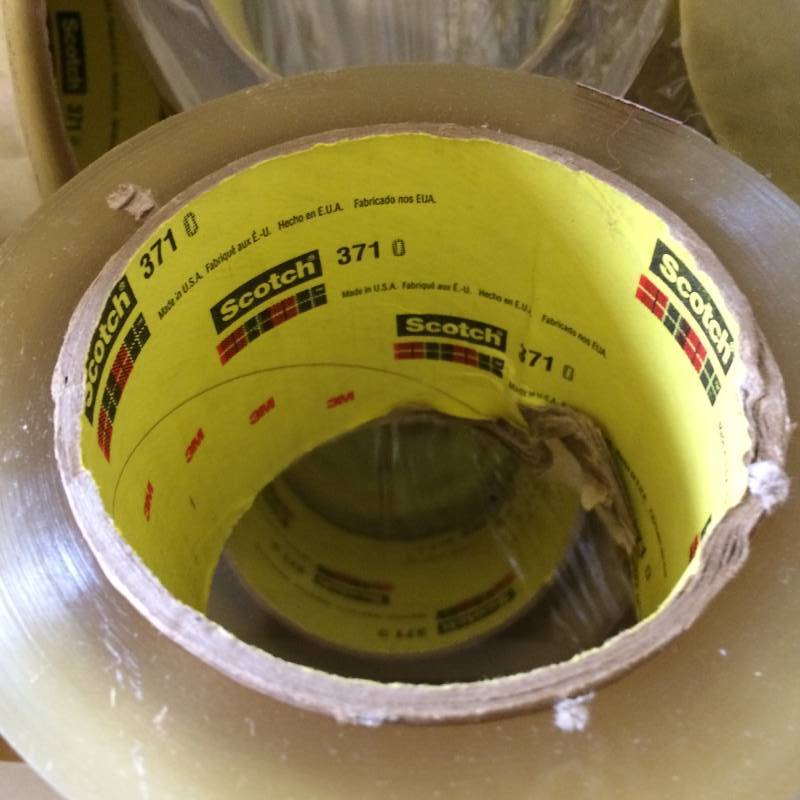 lot 74 image: 21 Rolls High Quality Heavy Duty Shipping Tape Lot made by Scotch #371