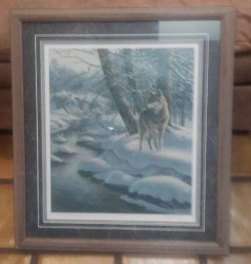 lot 27 image: Artist Proof - Hidden Game-Timberwolves - Signed James A. Meger #166500 (22x25)