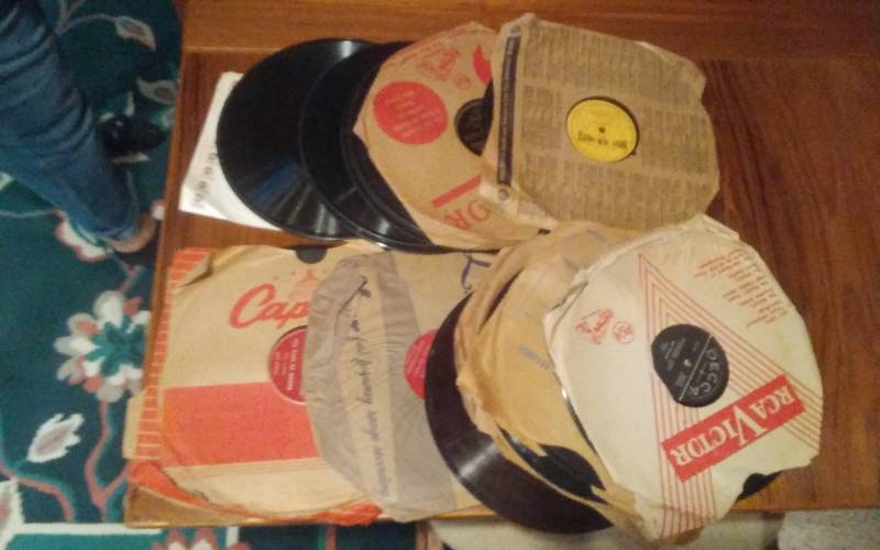 lot 155 image: Lot Of Old Record Albums