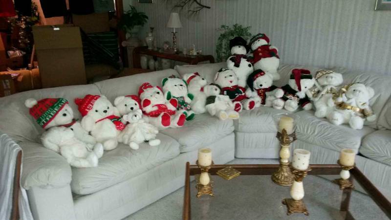 lot 67 image: Large Lot Of Santa Bears
