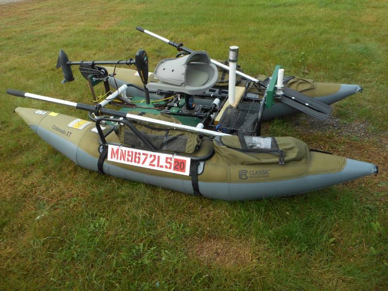 Colorado XT 9' Inflatable Pontoon Boat, We Sell Your Stuff Inc. Auction  138