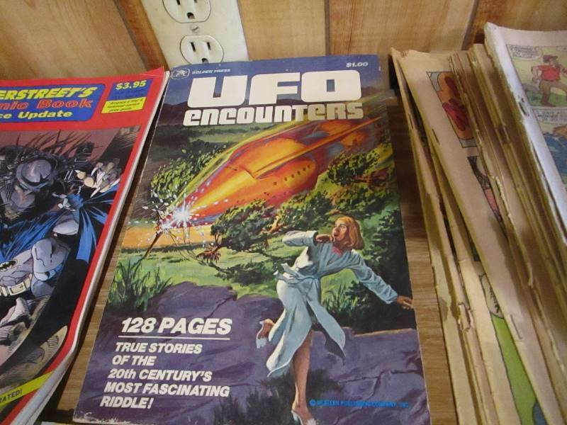 lot 63 image: Large Lot of Vintage Comic Books Without Covers