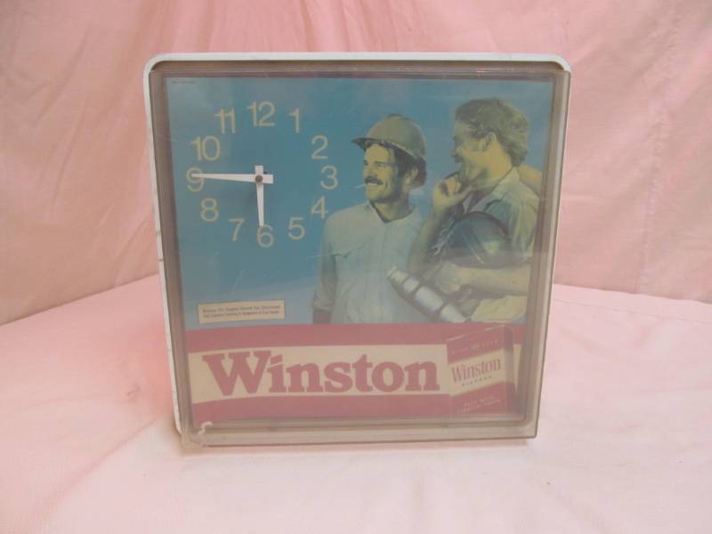 vintage Winston clock