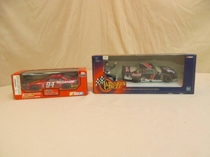 Hasbro winners circle car, McDonalds car