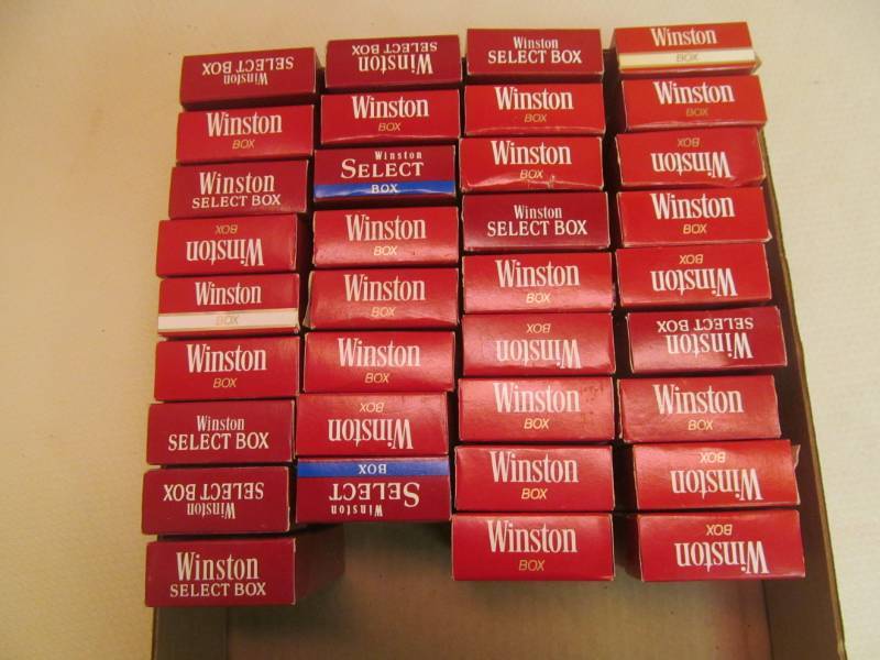 vintage tobacco boxes