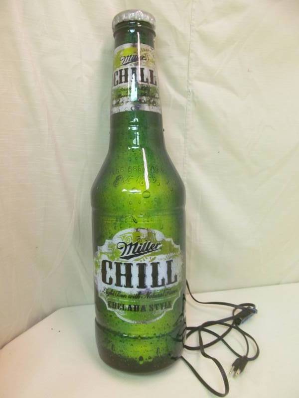2007 Miller Chill wall sign