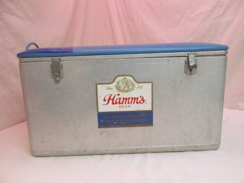 vintage Hamms Cooler