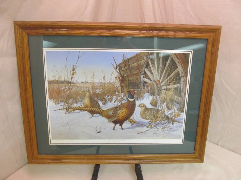 AutographedNumbered Peasant Print