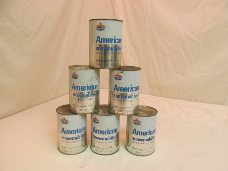 Amoco Snowmobile Heavy Duty Oil