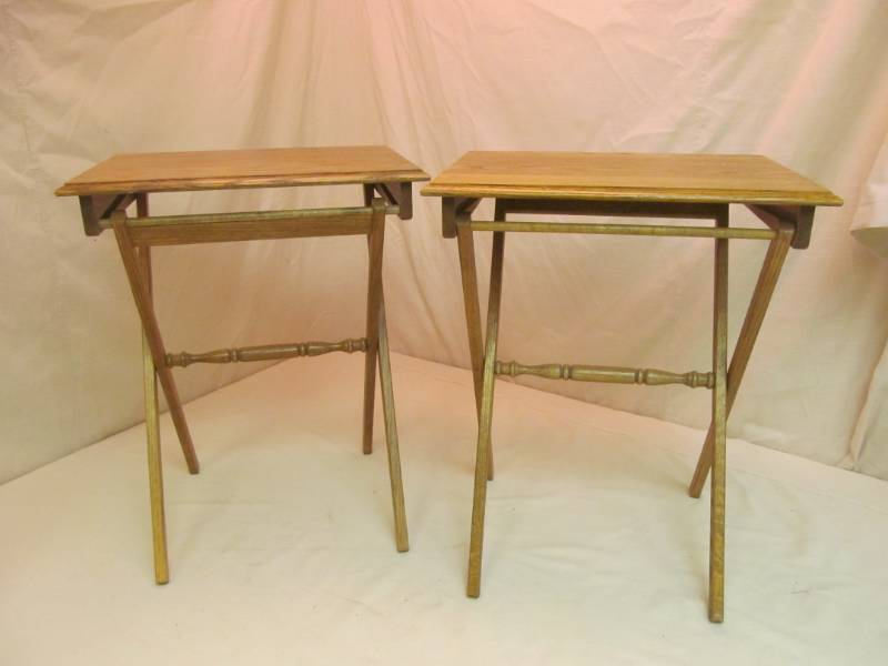 Oak TV Trays