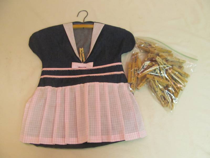 Clothes Pin Basket