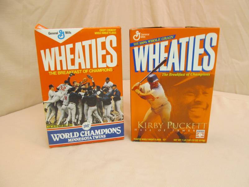 Wheaties Vintage boxes
