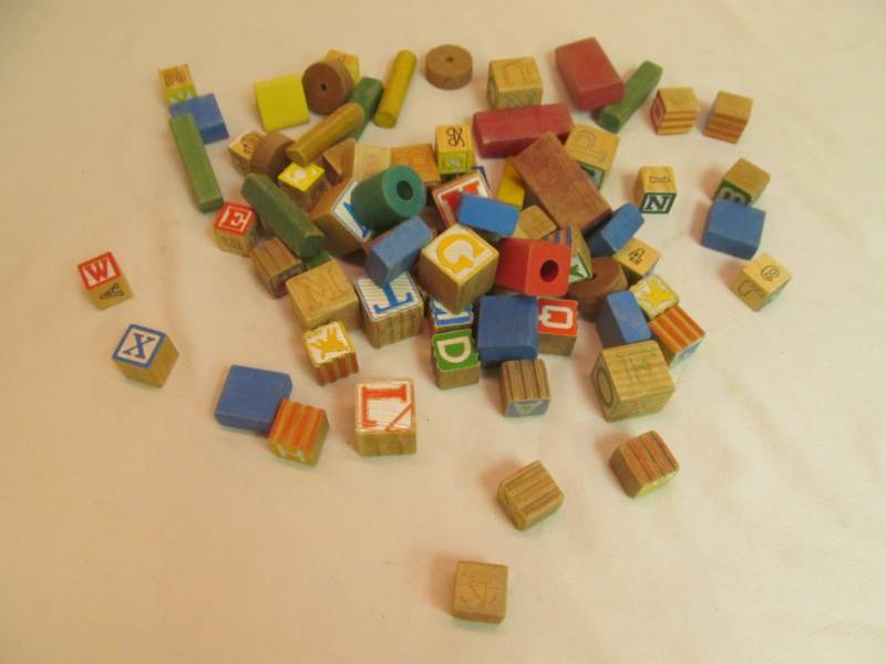 Vintage Building Blocks