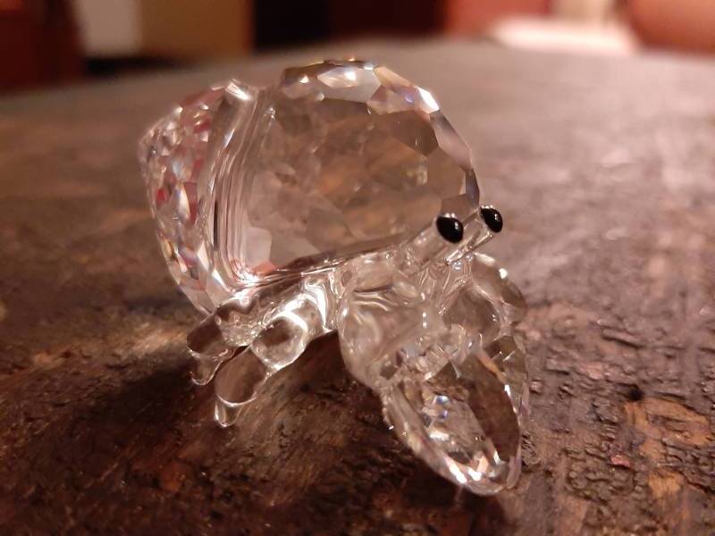 lot 75 image: Swarovski Crystal Hermit Crab Figurine NIB Retired