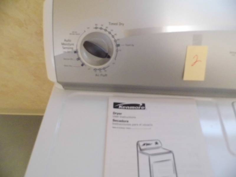 lot 2 image: Kenmore Dryer