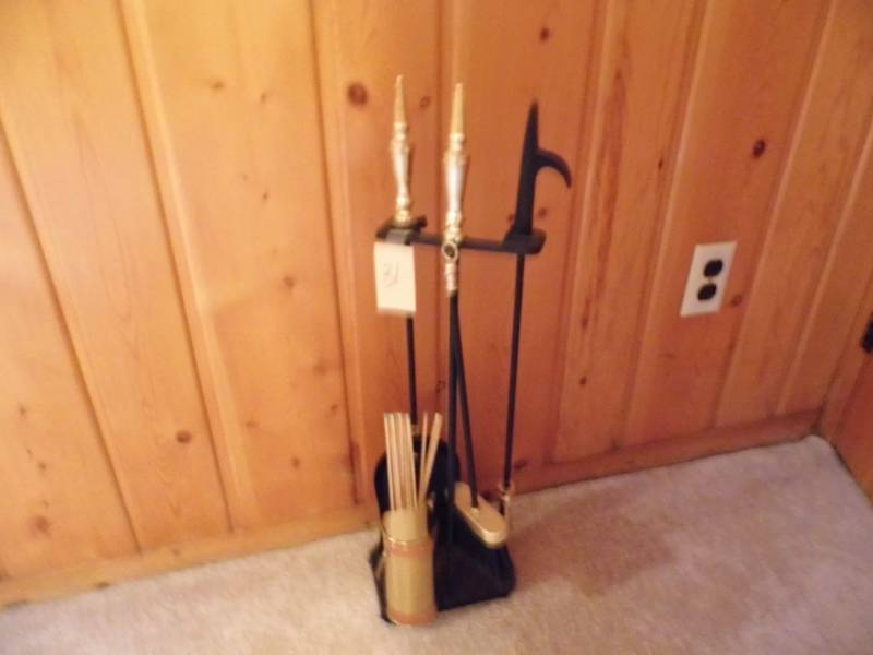 lot 31 image: Fireplace Tools - Match Holder