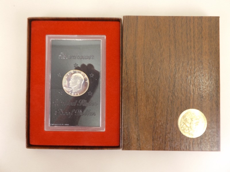 1971 US Mint Eisenhower&nbspUncirculated&nbspSilver Proof Dollar