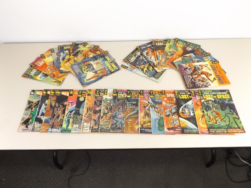 Collection of Vintage Space Family Robinson Comic Books