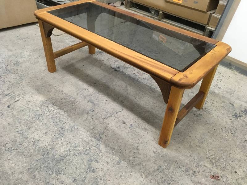 6 Cedar In table W Glass Insert