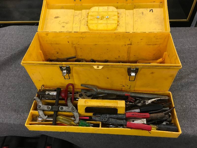 lot 234 image: Tool Box W Misc Tools