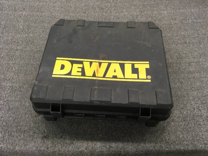 lot 241 image: DeWalt Case W Two Batteries