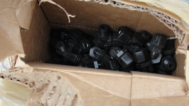 PALLET WITH MISC  FITTINGS
