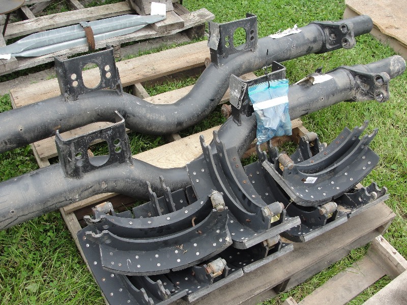 2-HENDRICKSON AX BEAM TURNER P-22  77.5 TRACK INVERTED UP TIREMAX PROV