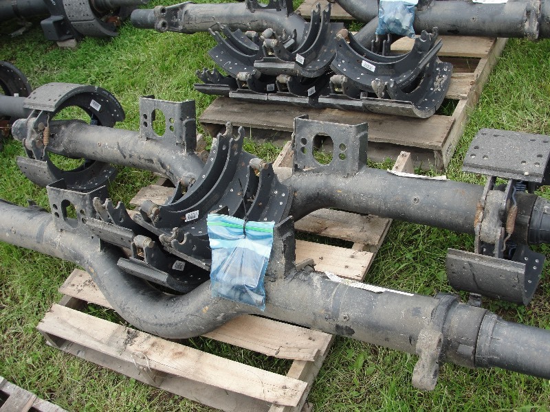 2-HENDRICKSON AX BEAM TURNER P-22  77.5 TRACK INVERTED UP TIREMAX PROV