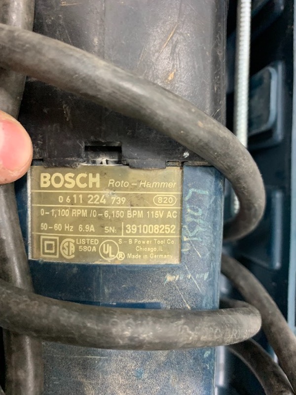 BOSCH HAMMER DRILL