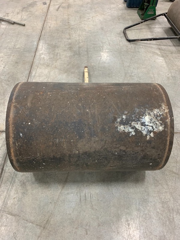 36 STEEL BARREL LAWN ROLLER