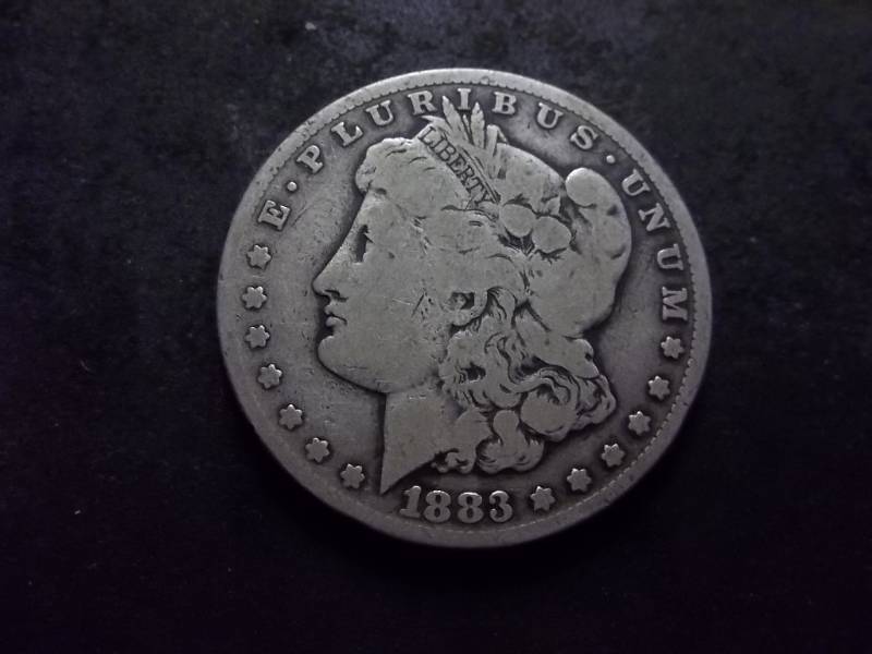 1883 CC Morgan Silver Dollar
