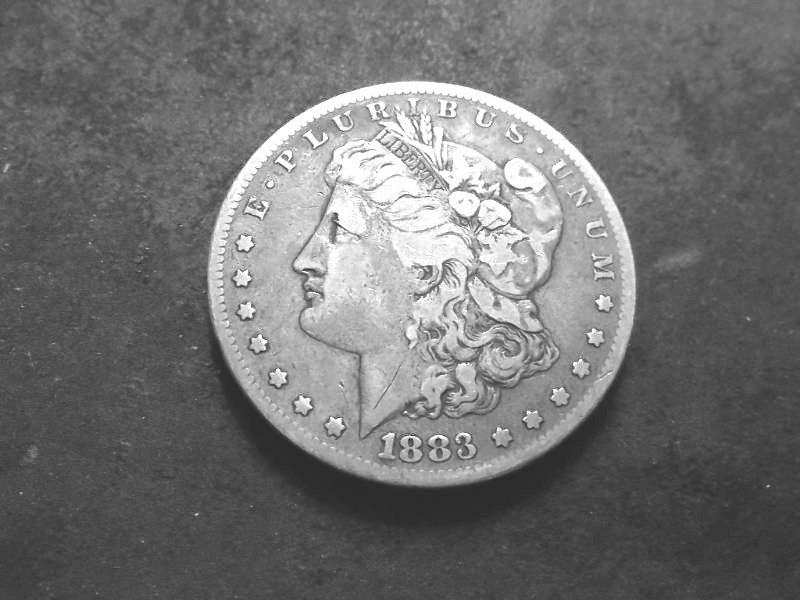 1883 S Morgan Silver Dollar