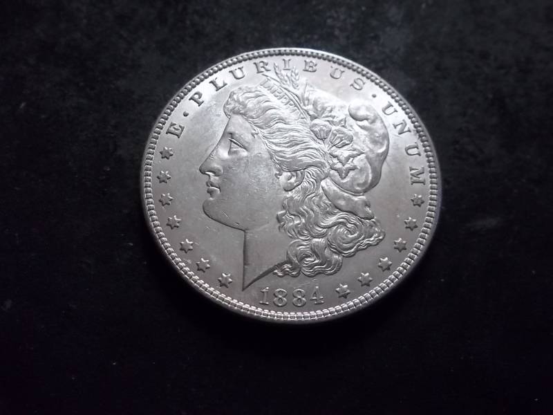 1884 Morgan Silver Dollar