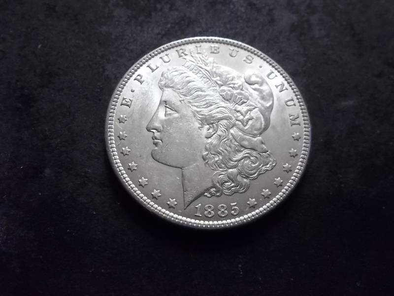 1885 Morgan Silver Dollar