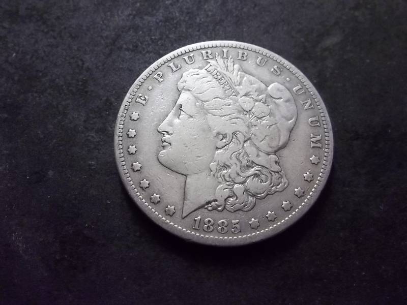 1885 S Morgan Silver Dollar
