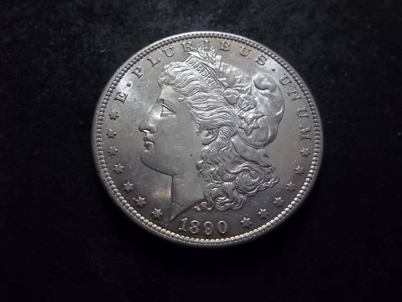 1890 S  Morgan Silver Dollar