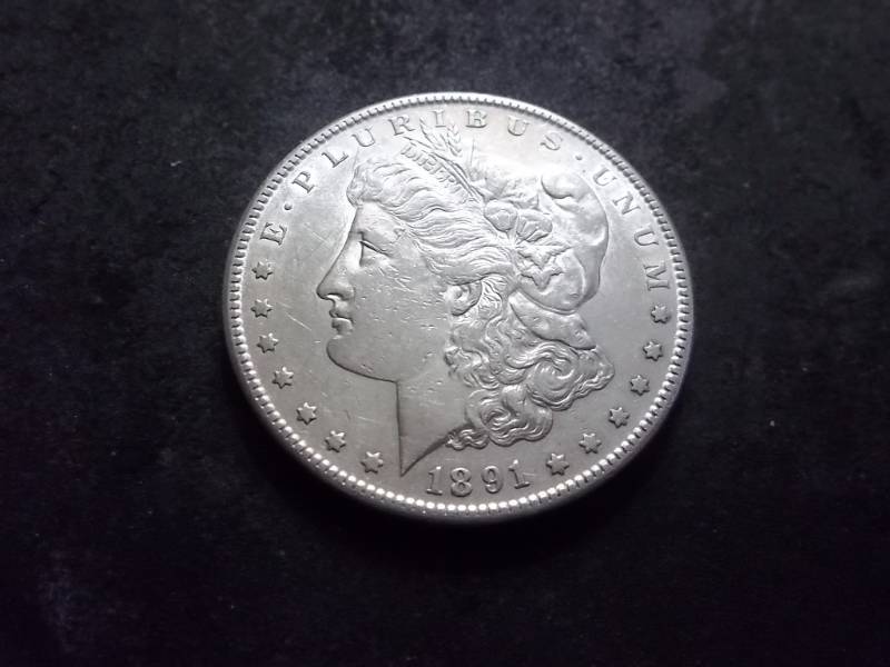 1891 S Morgan Silver Dollar
