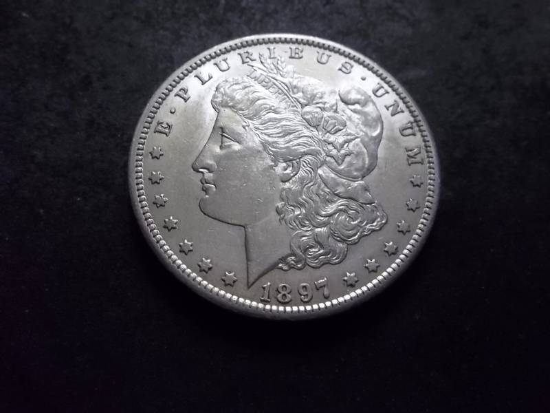1897 S Morgan Silver Dollar