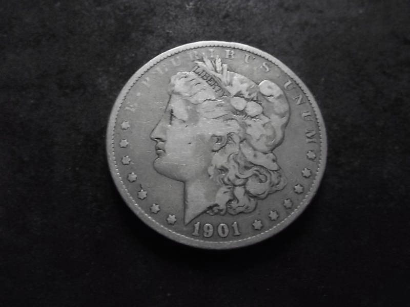 1901 Morgan Silver Dollar