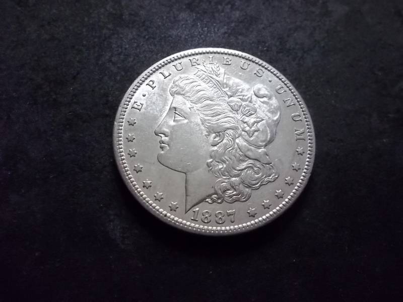 1887 S Morgan Silver Dollar