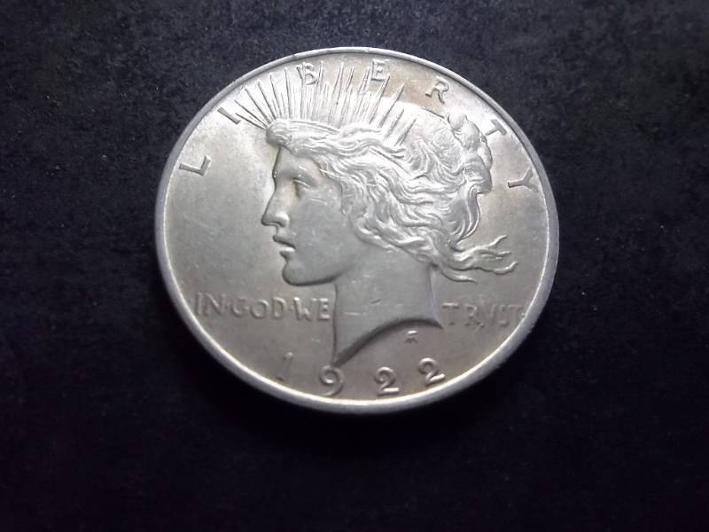1922  Silver Peace Dollar