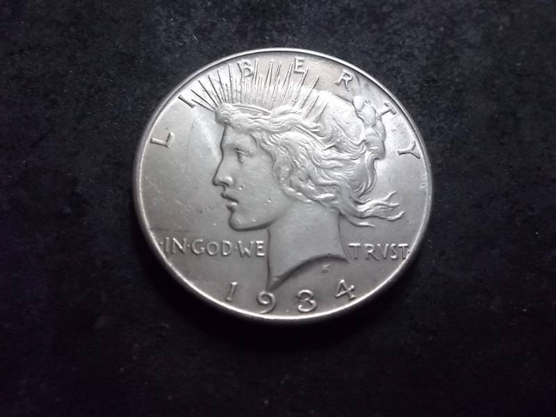 1934 Silver Peace Dollar