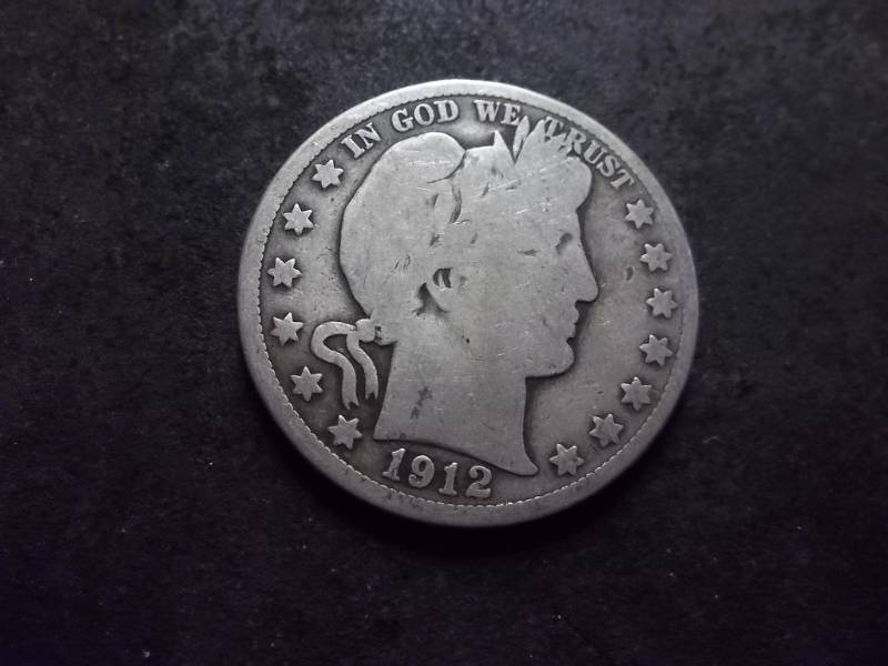 1912 Barber Half Dollar