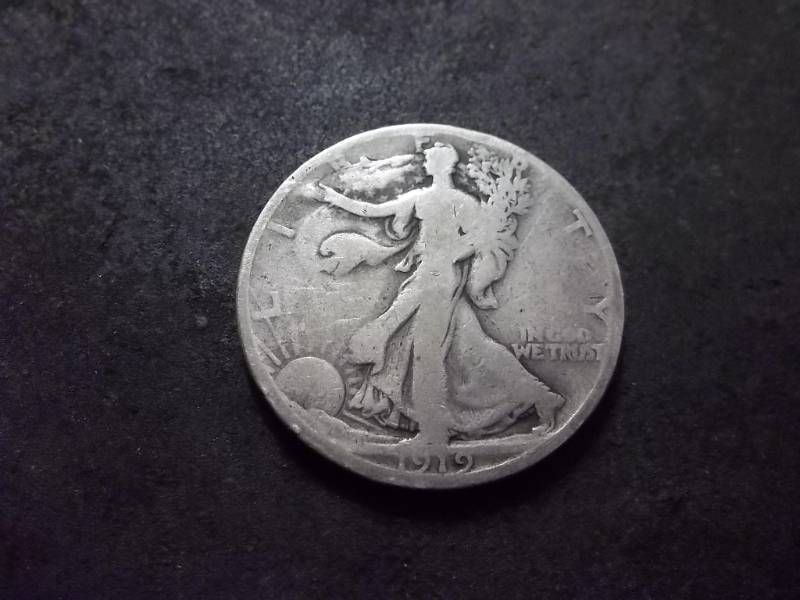 1919 D Walker Half Dollar