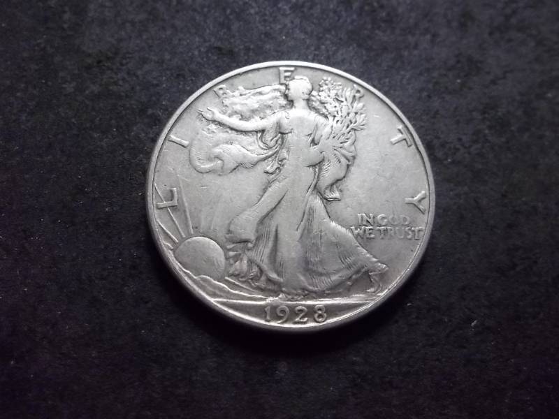 1928 S Walker Half Dollar