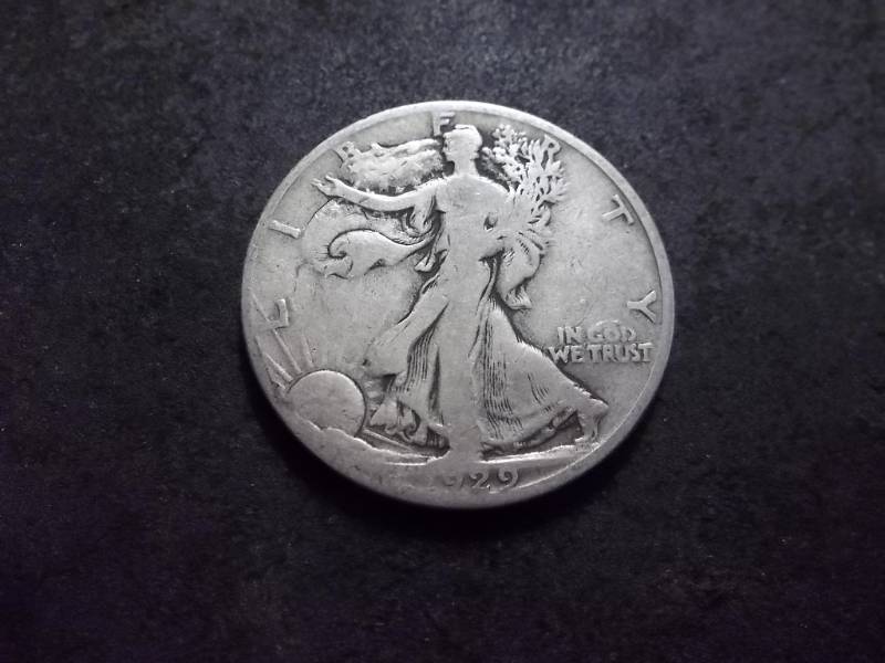 1929 S Walker Half Dollar
