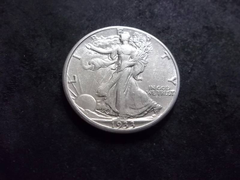 1933 S Walker Half Dollar