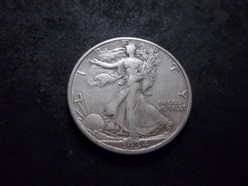 1934 D Walker Half Dollar