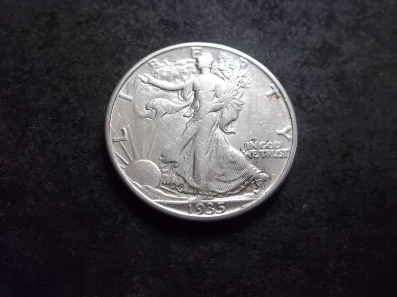 1935 D Walker Half Dollar